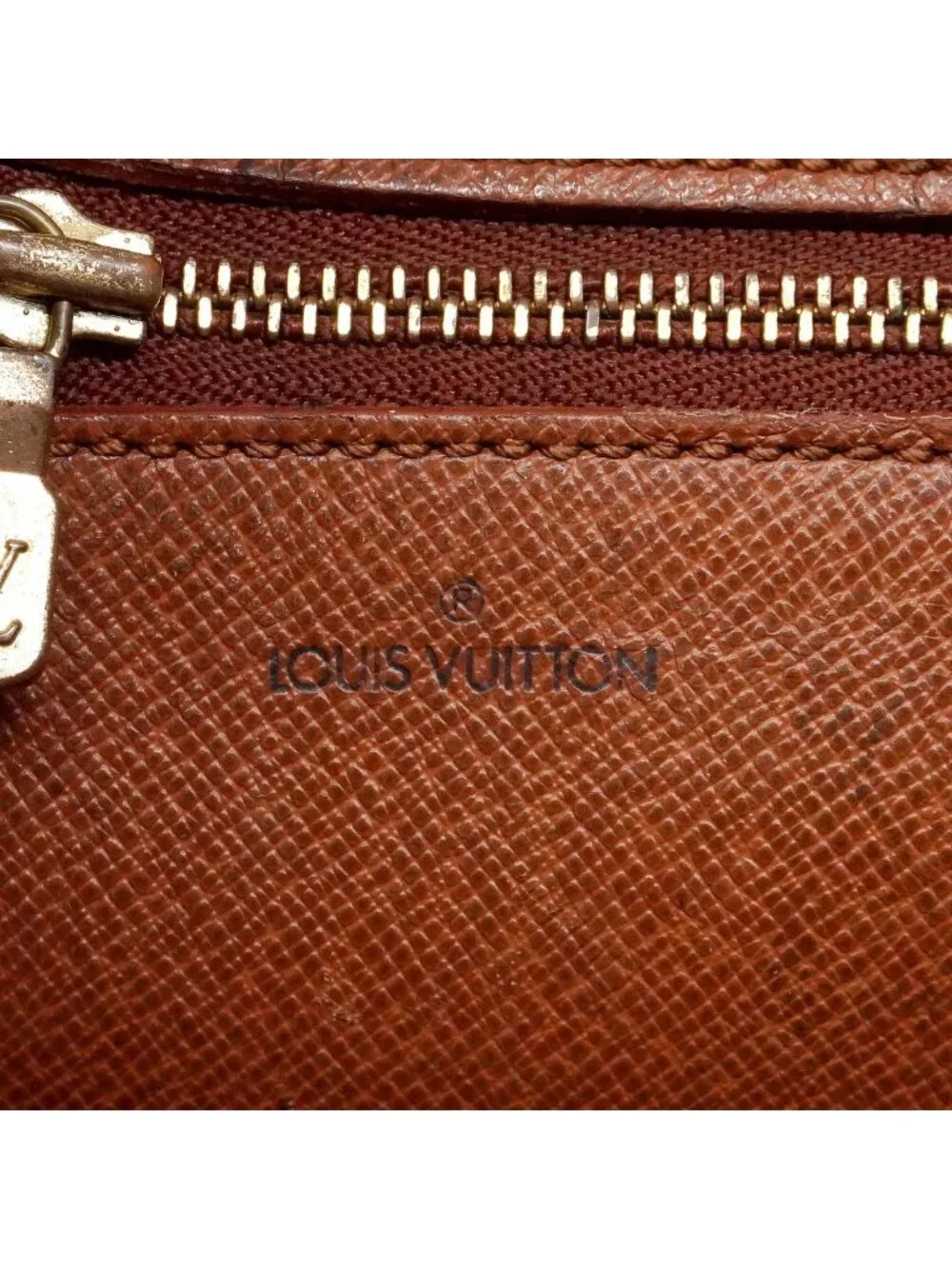 Louis Vuitton Clutch Monogram Marly Dragonne GM Brown